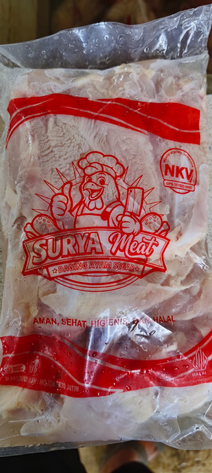 Potongan Ayam Mix Merah
